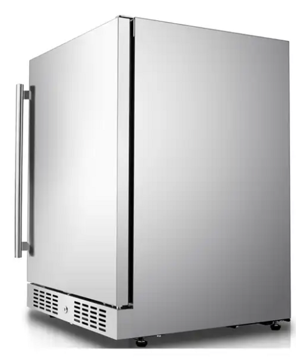 Professional Luxury Outdoor Kitchen Refrigerator – Stainless Steel