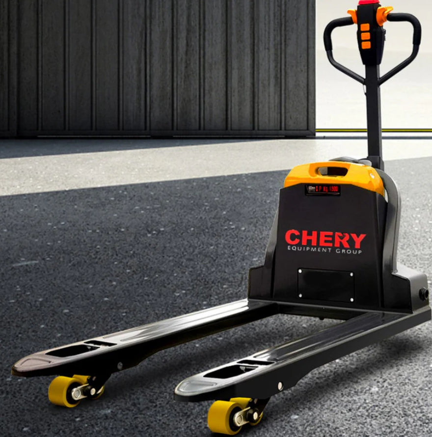 4400 lbs Electric Pallet Jack – 45”x27” Fork, 48V 20Ah Removable Battery