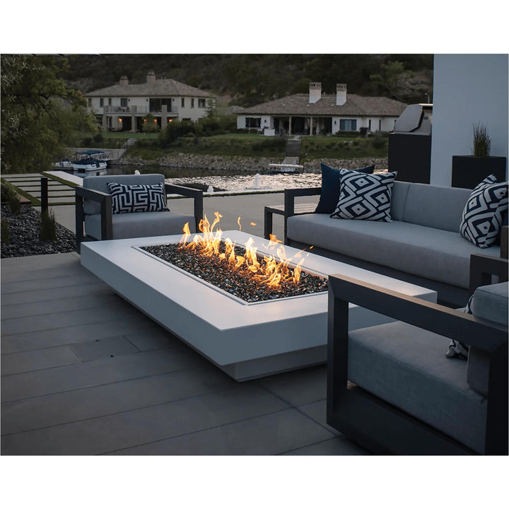 Fire By Design Midway Low Rectangle Fire Pit/Table – 72" & 84" AWEIS Ignition