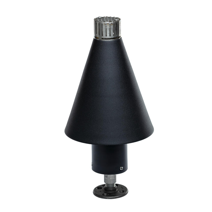 Fire By Design Black Cone Tiki Torch