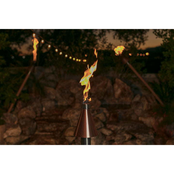 Fire By Design Copper Tiki Torch