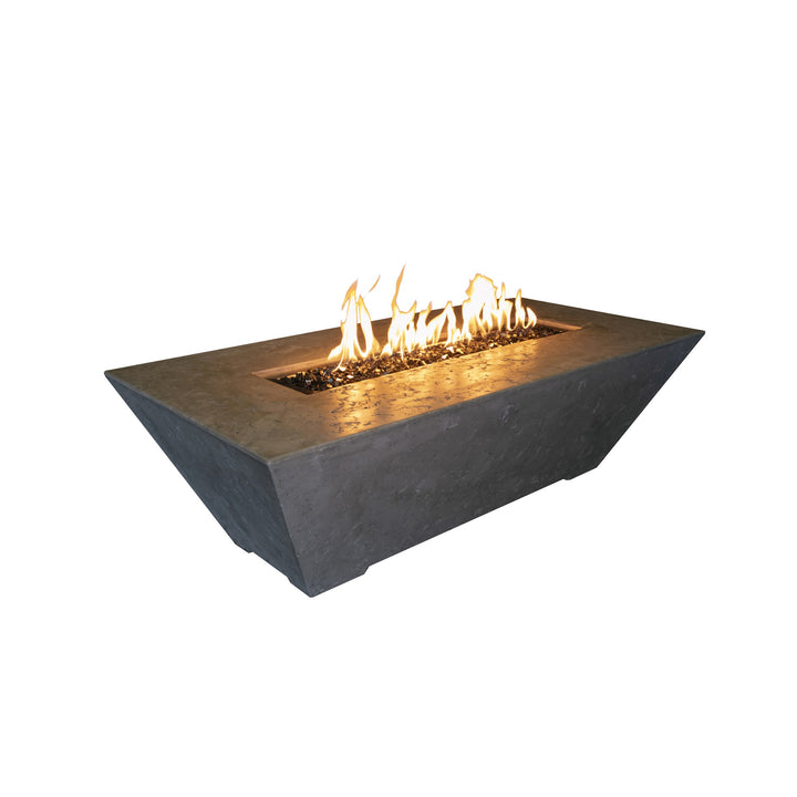 Fire By Design 60" Oblique Rectangle Fire Pit AWEIS Ignition