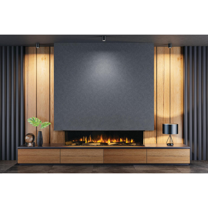 European Home Signal 80" Electric Fireplace
