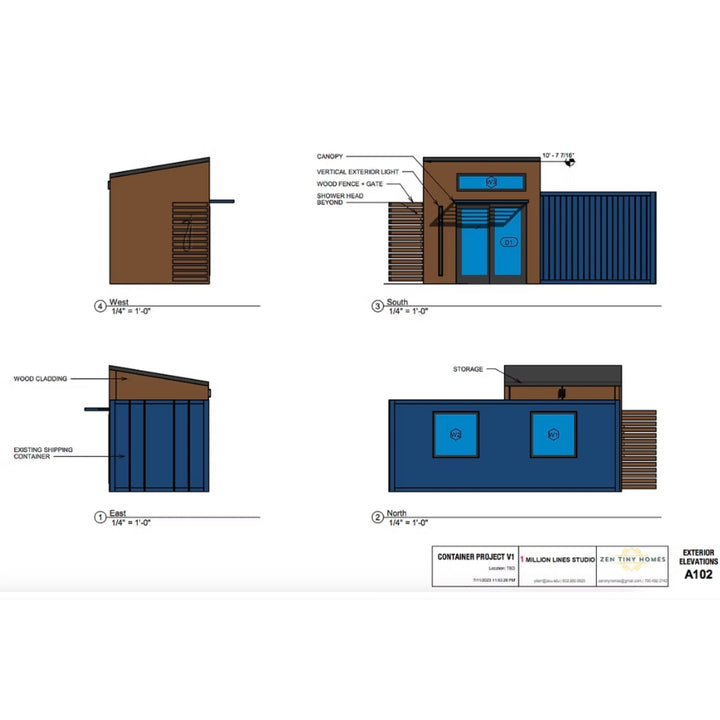 Zen Container Tiny Home