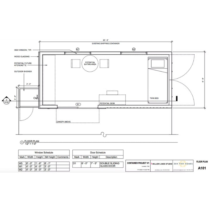 Zen Container Tiny Home