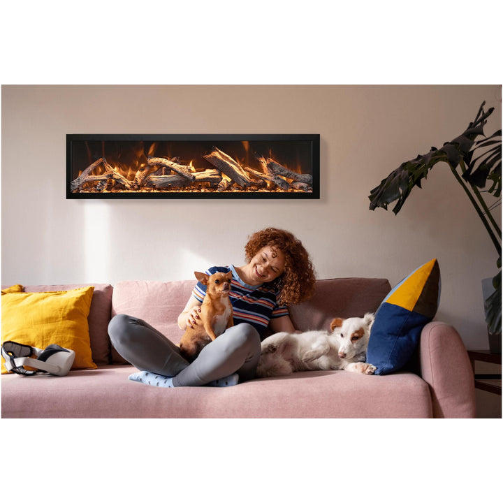 Amantii Panorama BI-Deep 40" Electric Fireplace