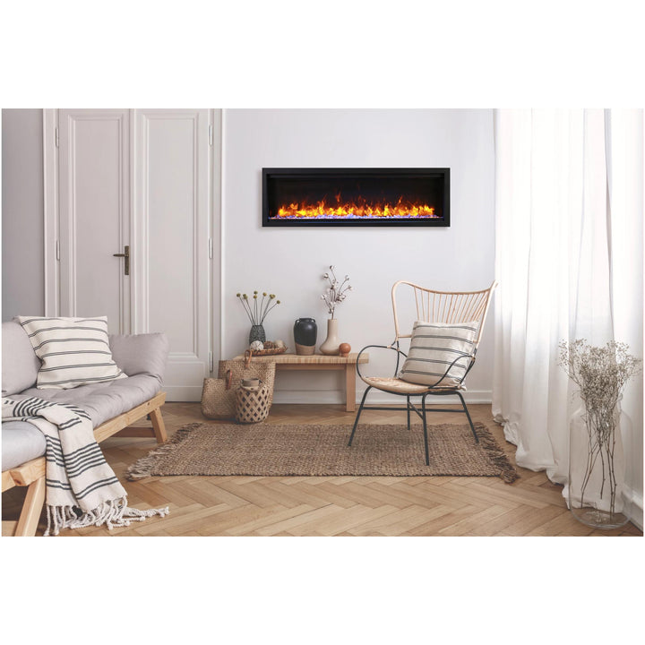 Amantii Symmetry Lumina 42" Smart Electric Fireplace