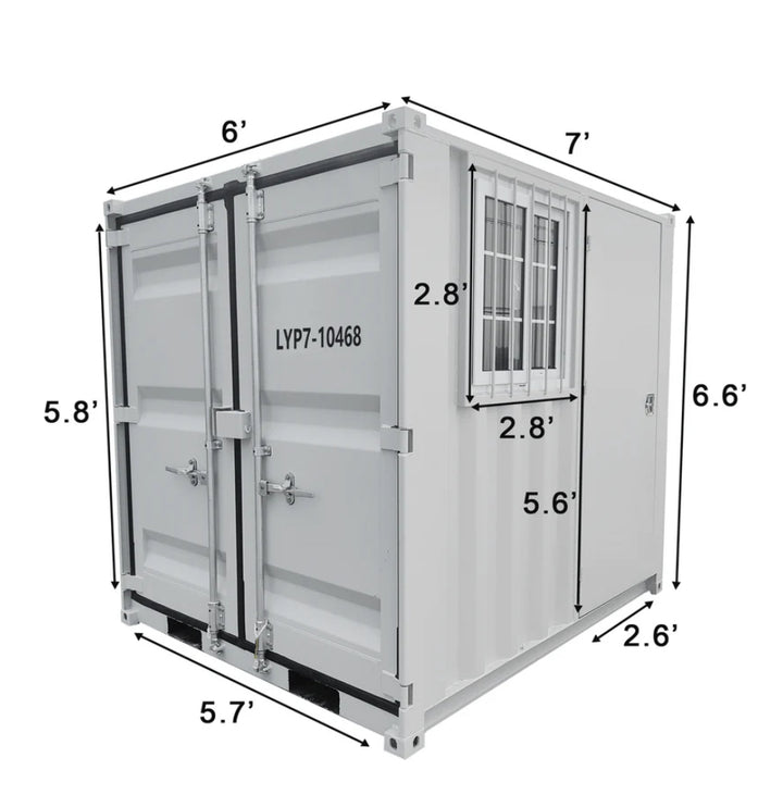7ft Small Cubic Shipping Container