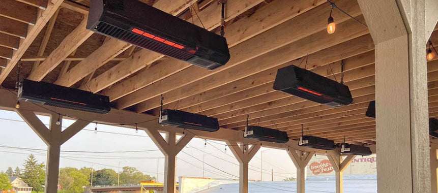 Electric Infrared Patio Heater ES-2312 / ES-2313