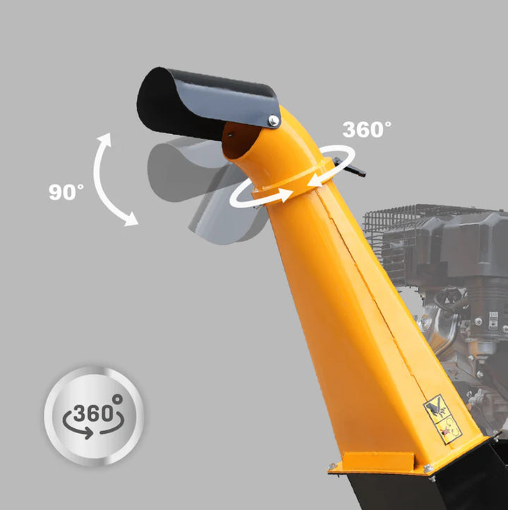 6” 15 HP 420cc Gas Powered Wood Chipper