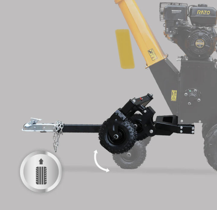 6” 15 HP 420cc Gas Powered Wood Chipper