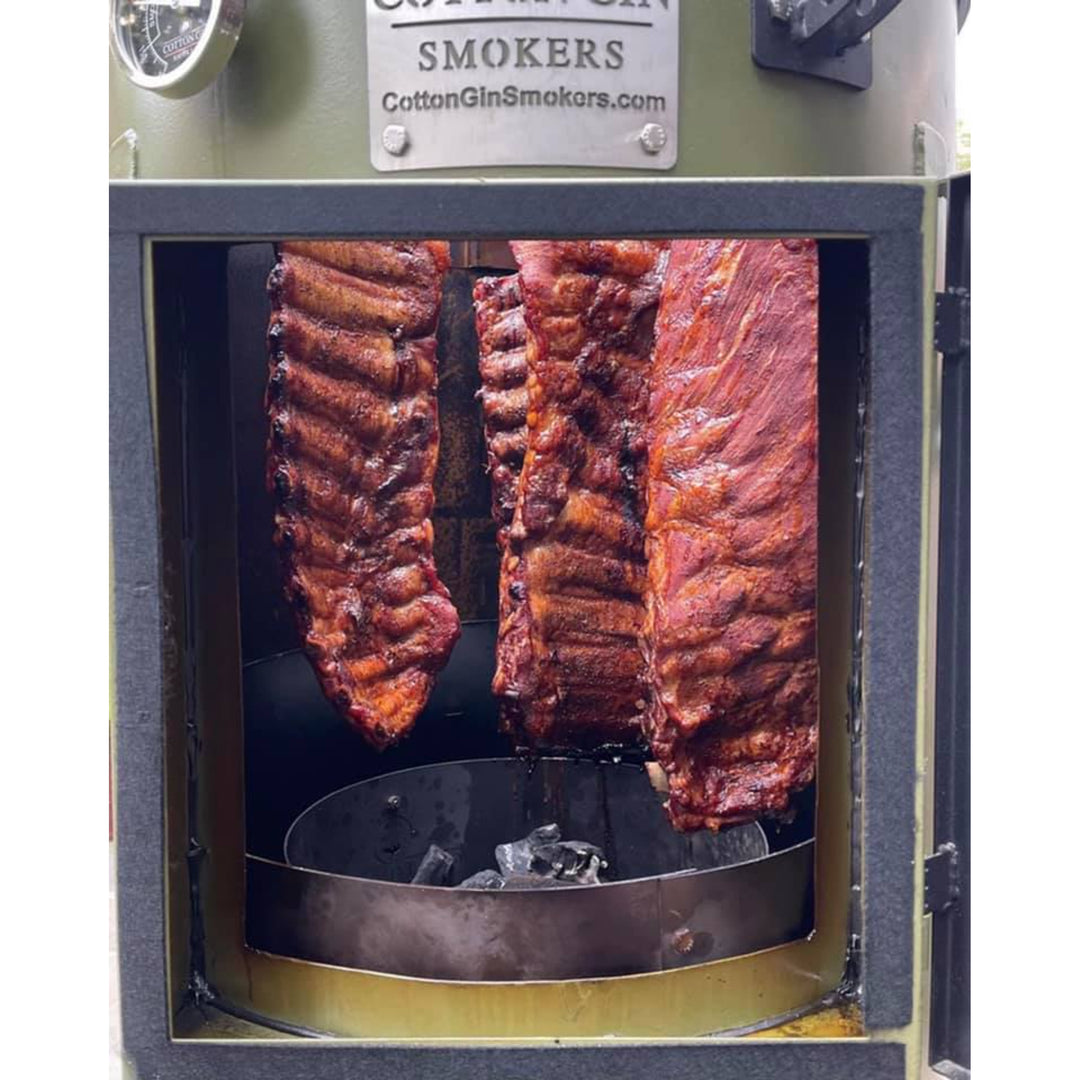 The Harvester Premium Drum BBQ Smoker