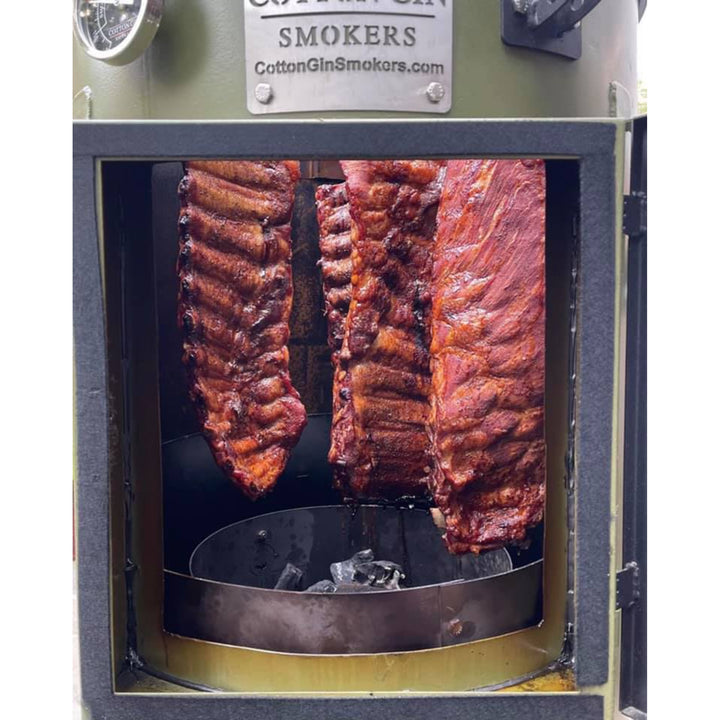 The Harvester Premium Drum BBQ Smoker