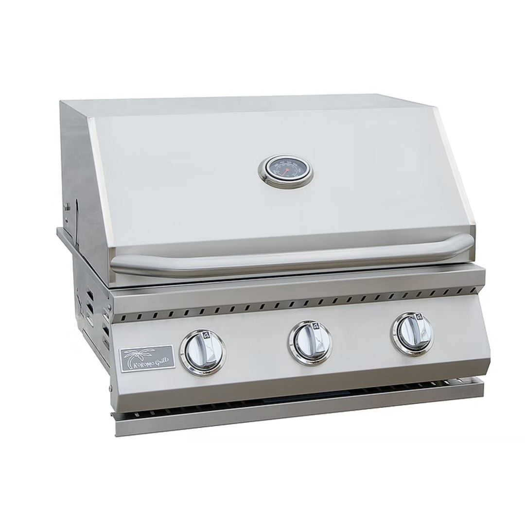 KoKoMo 3-Burner 26″ BBQ Grill + Cart Model