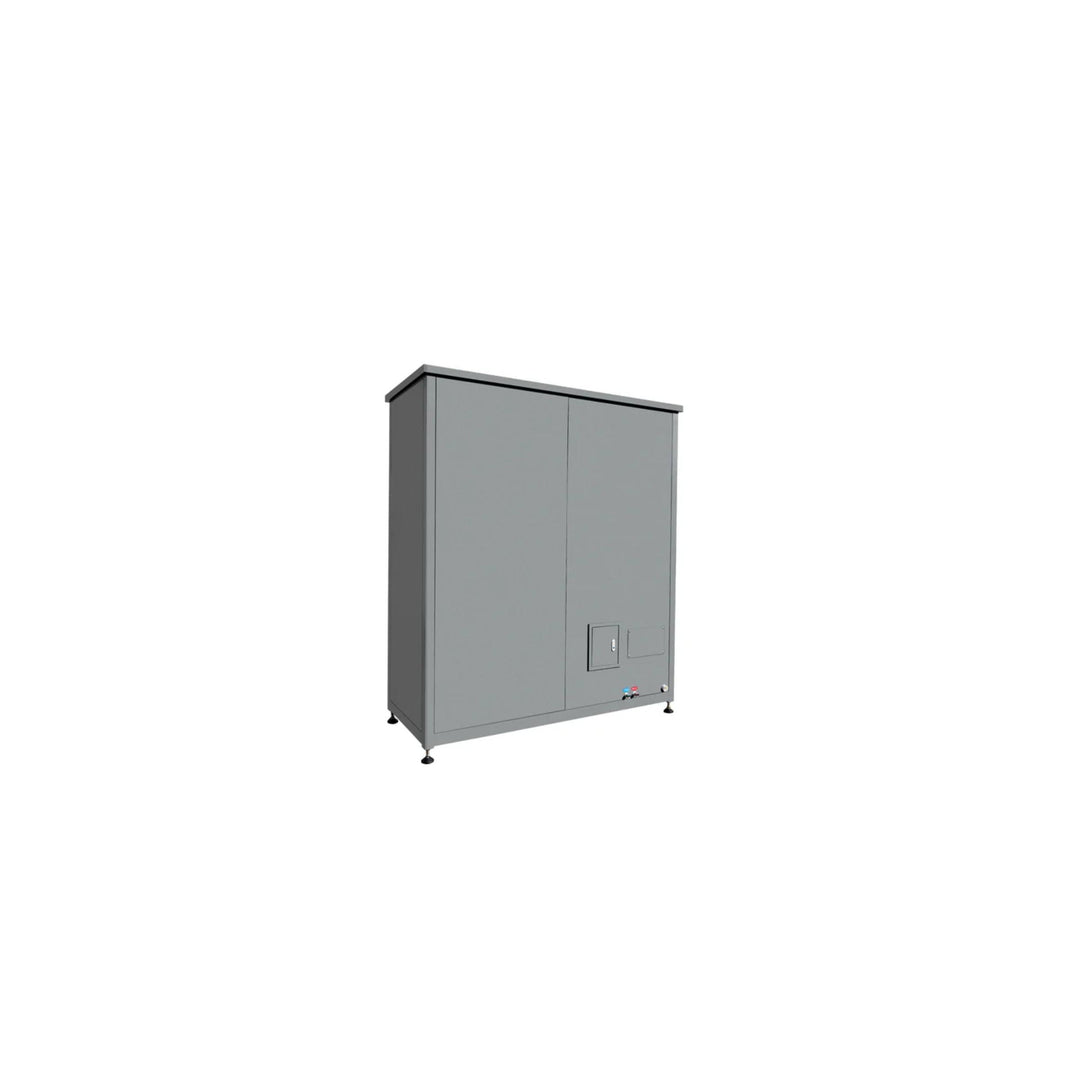 3x7 Outdoor Kitchen Grill Island with Sink & Rotisserie