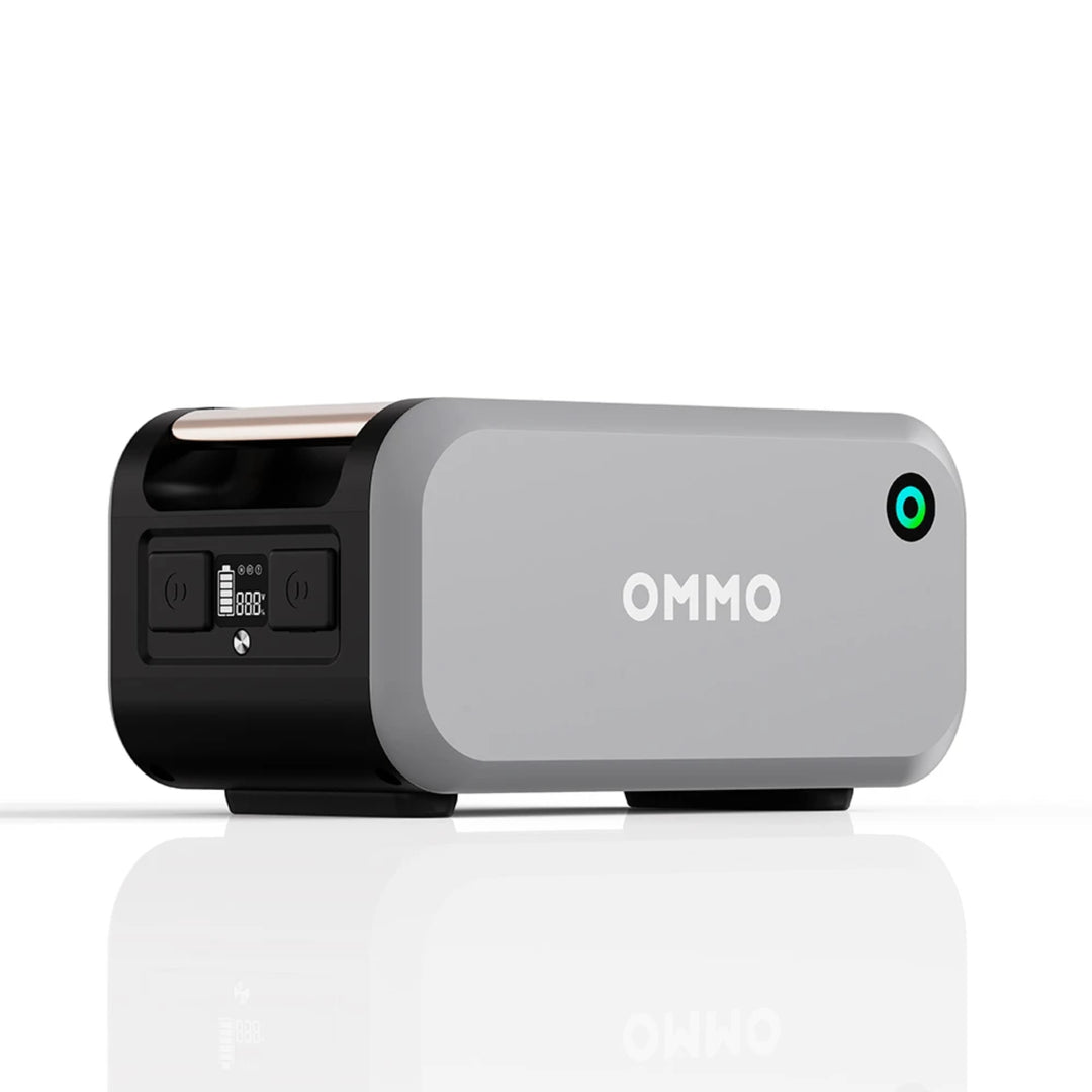 Portable Power Station OM-2400 + Extra Battery | OMMO 2048Wh