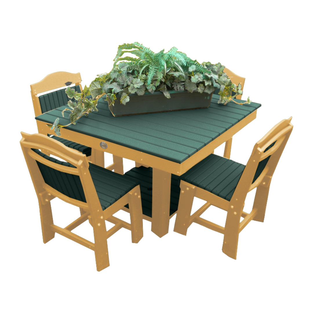 Buck Stove Square Dining Table Sets