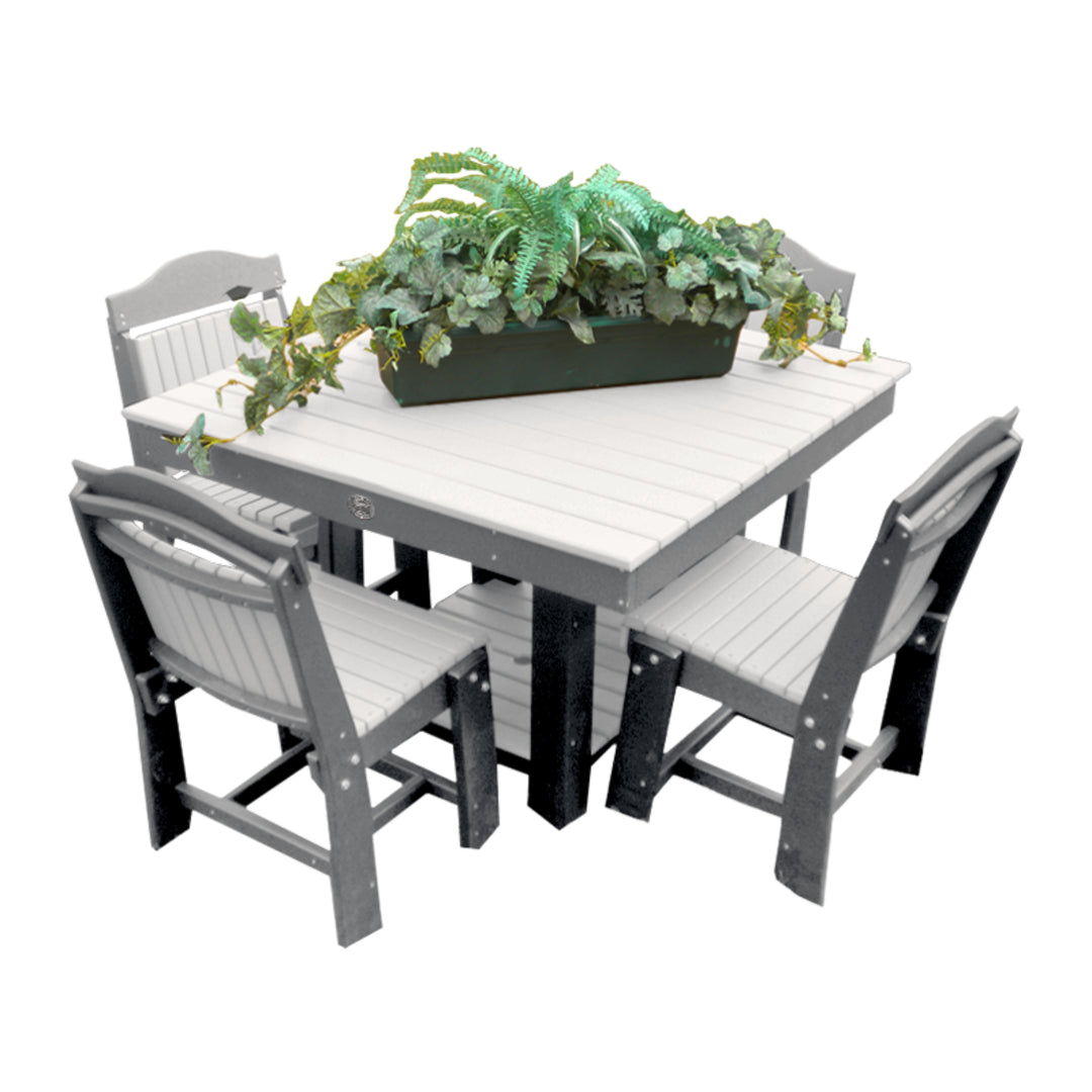 Buck Stove Square Dining Table Sets