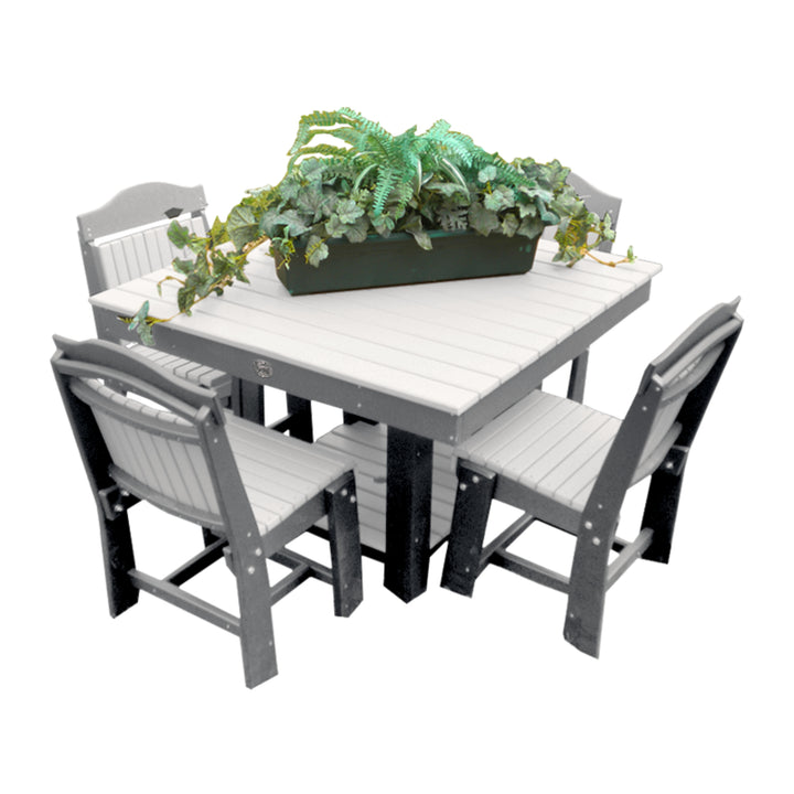 Buck Stove Square Dining Table Sets