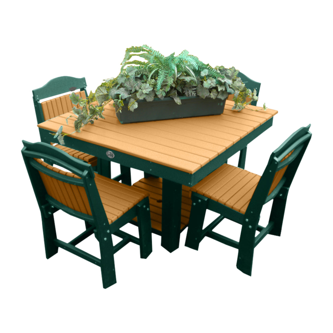 Buck Stove Square Dining Table Sets