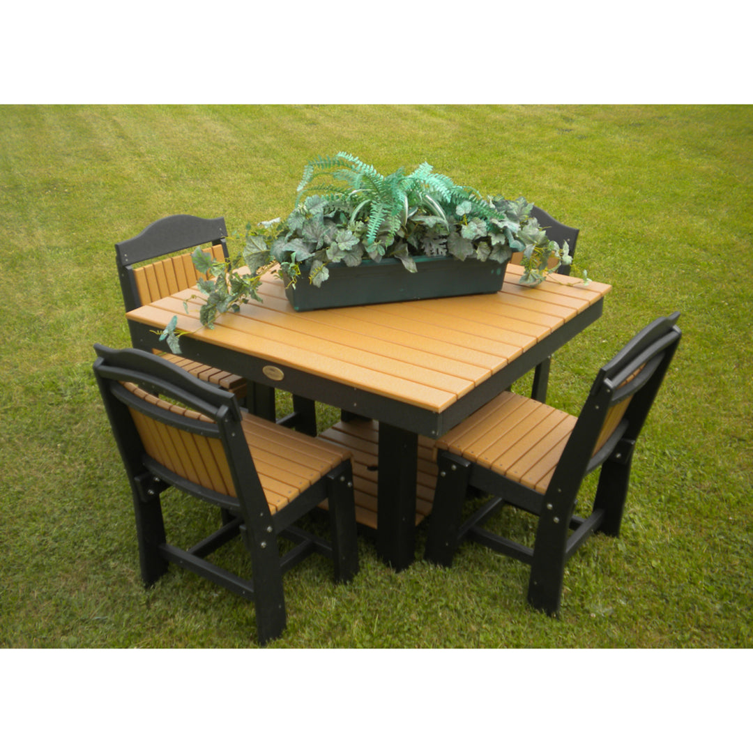 Buck Stove Square Dining Table Sets