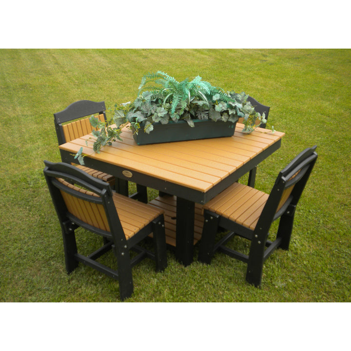 Buck Stove Square Dining Table Sets