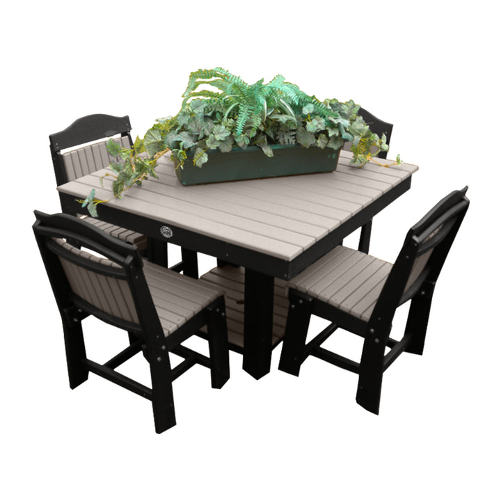 Buck Stove Square Dining Table Sets
