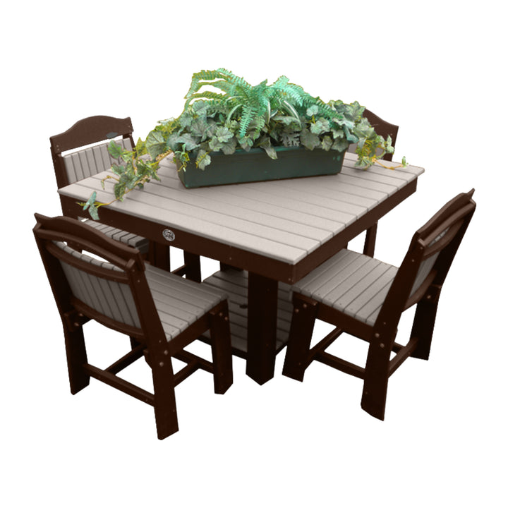 Buck Stove Square Dining Table Sets
