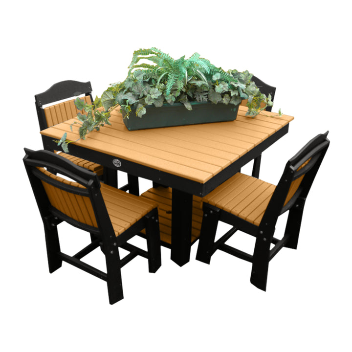 Buck Stove Square Dining Table Sets