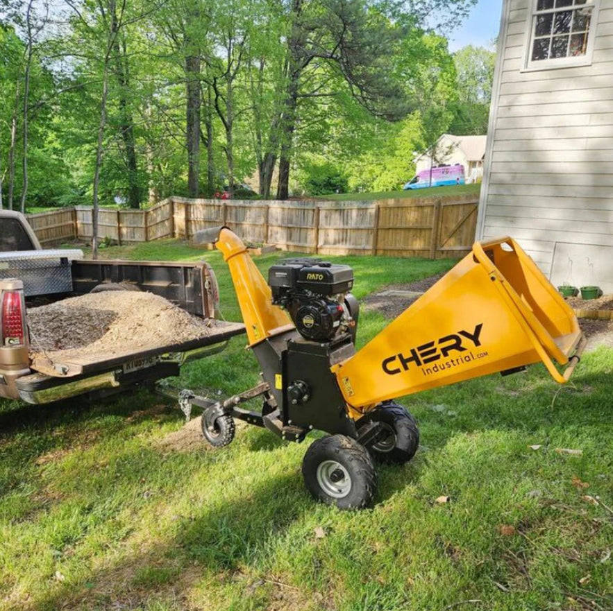 6” 15 HP 420cc Gas Powered Wood Chipper