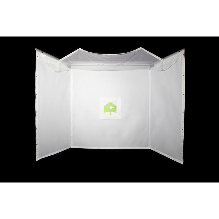 HomeCourse ProScreen 180 – Retractable Golf Simulator Enclosure