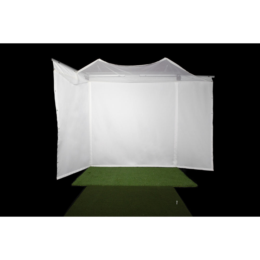 HomeCourse ProScreen 180 – Retractable Golf Simulator Enclosure