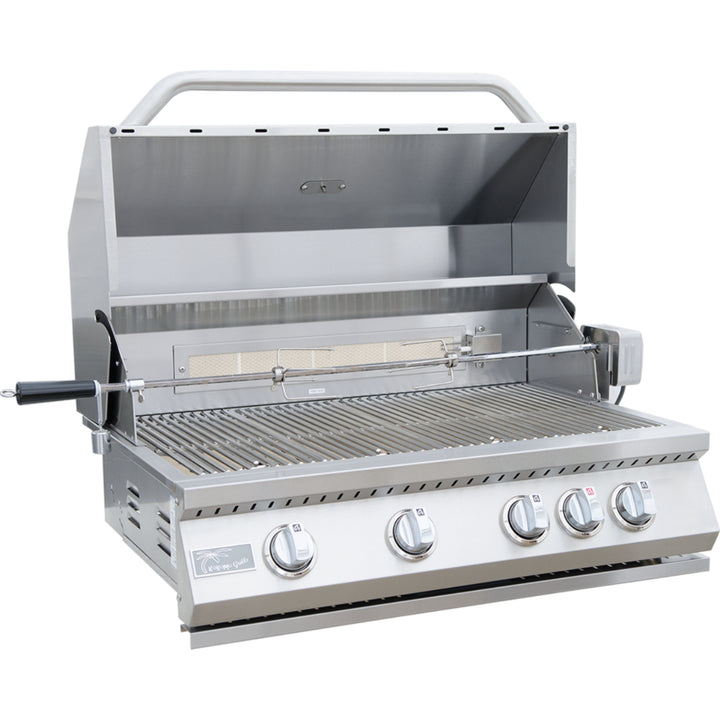 KoKoMo Stainless Steel Rotisserie (4- & 5-Burner Compatible)