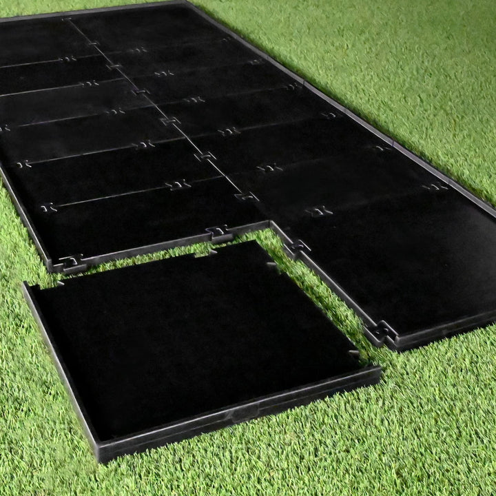 Carl’s Place Golf HotShot 4x9 Hitting Mat with Optional Base