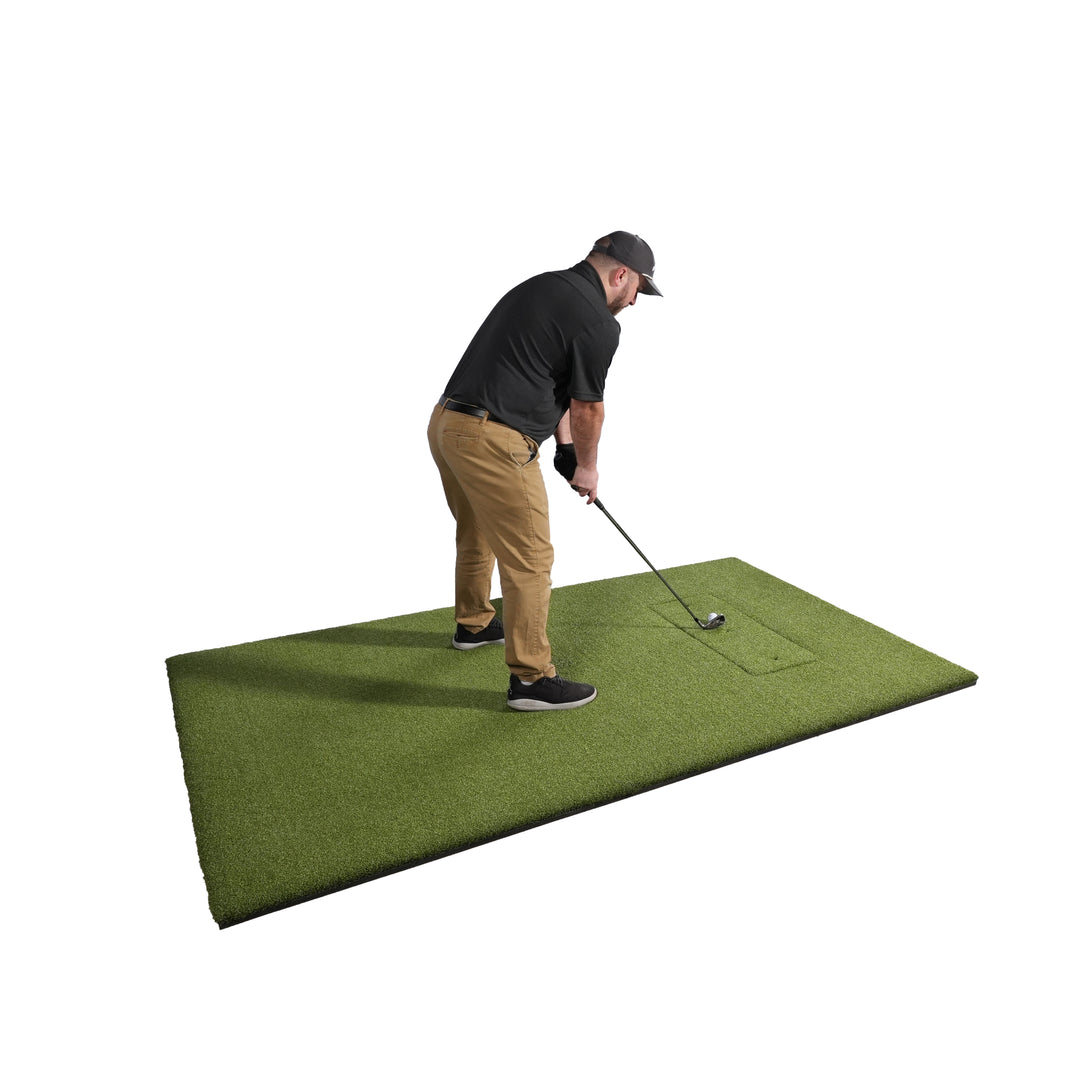 Carl’s Place Golf HotShot 5x8 Hitting Mat with Optional Base