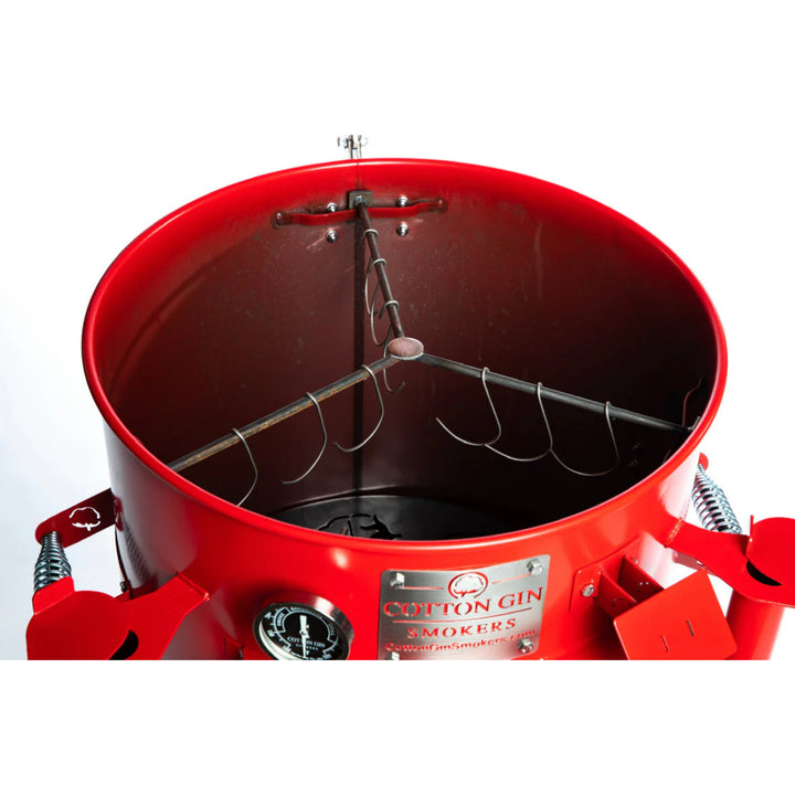 The Harvester Premium Drum BBQ Smoker