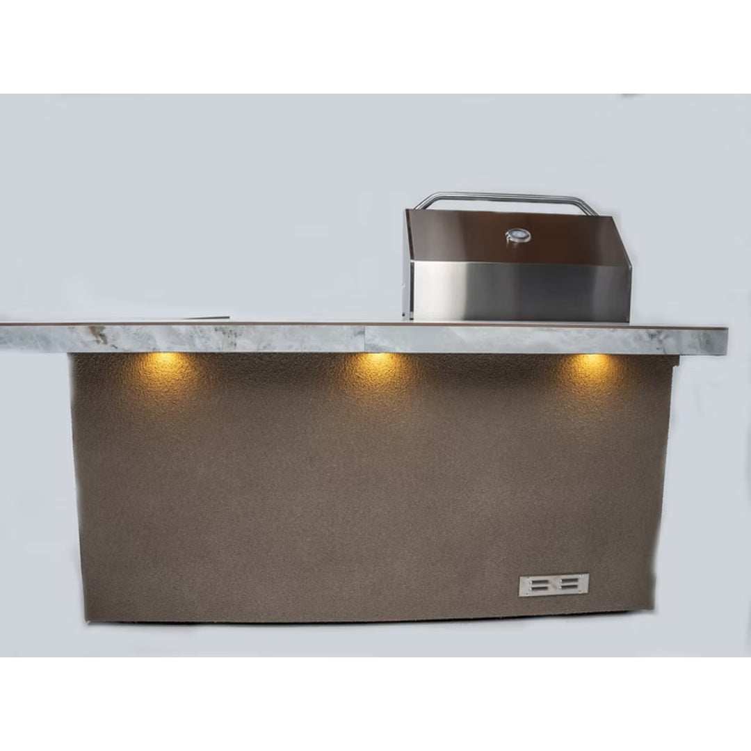 KoKoMo St. John 7'6" Outdoor Kitchen Island