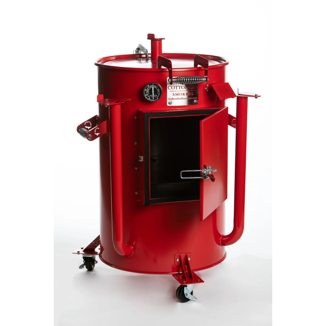 The Harvester Premium Drum BBQ Smoker
