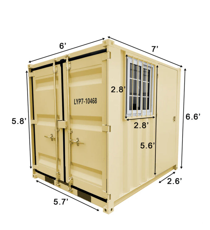 7ft Small Cubic Shipping Container