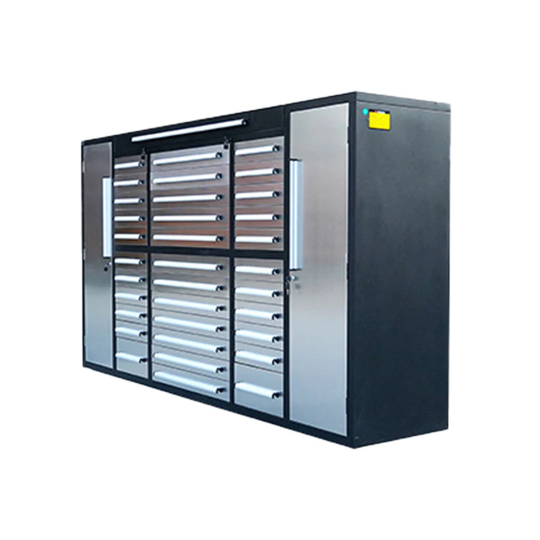 9ft Garage Storage Cabinet – Heavy Duty Workbench with 34 Drawers & 2 Cabinets