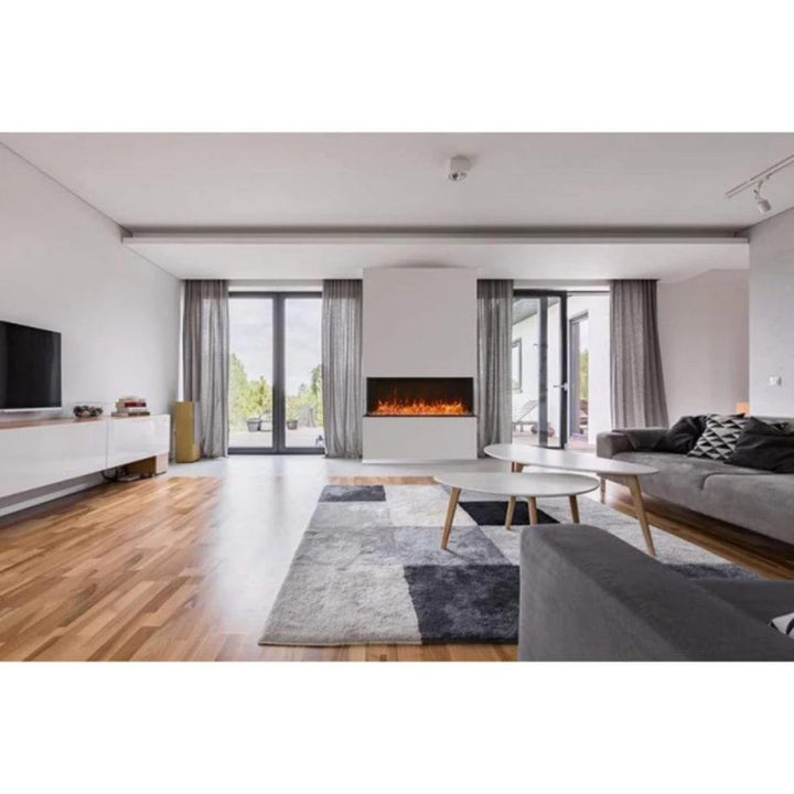 Amantii Tru View XT Lumina 88" 3-Sided Electric Fireplace