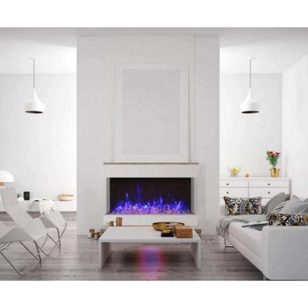 Amantii Tru View XT Lumina 88" 3-Sided Electric Fireplace