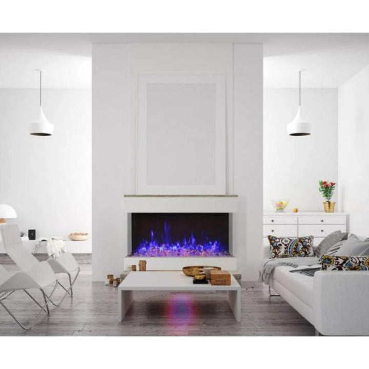 Amantii Tru View XT Lumina 88" 3-Sided Electric Fireplace