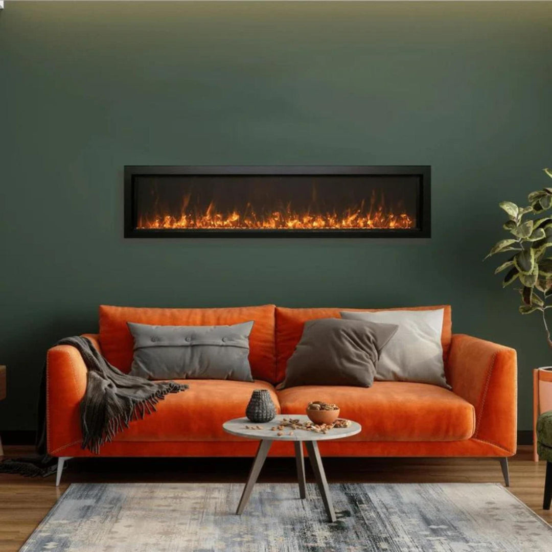 Amantii Panorama BI Extra Slim 50" Lumina Electric Fireplace