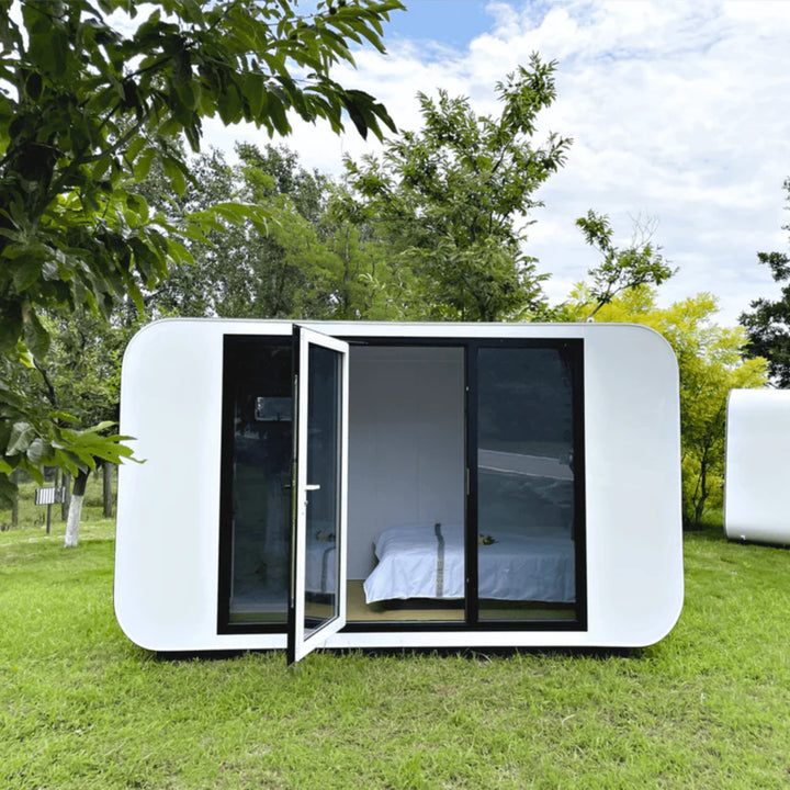 13ft Outdoor Living and Working Tiny House – Apple Cabin with Washroom & Loft