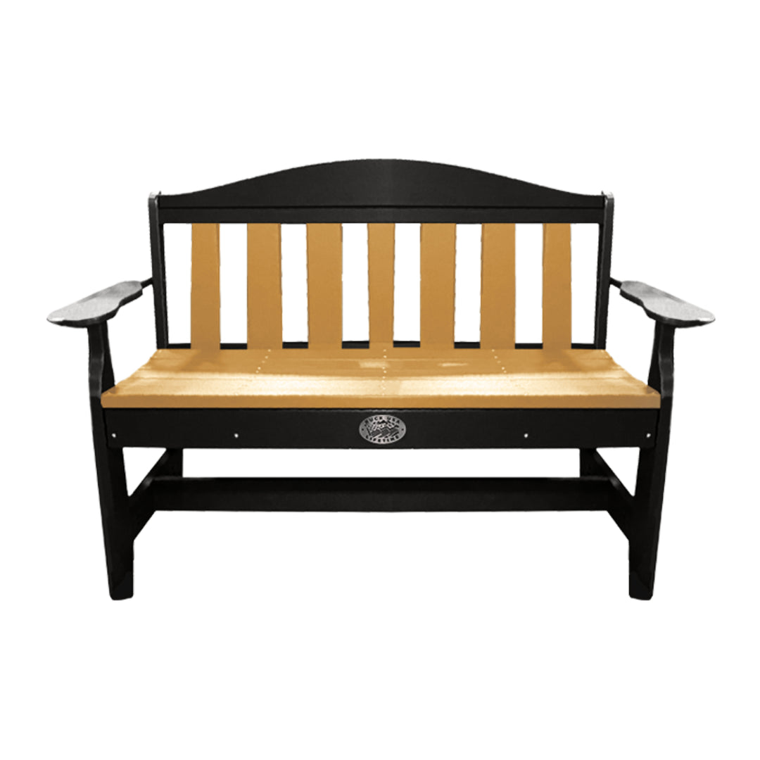 Buck Stove Arch Back Bench