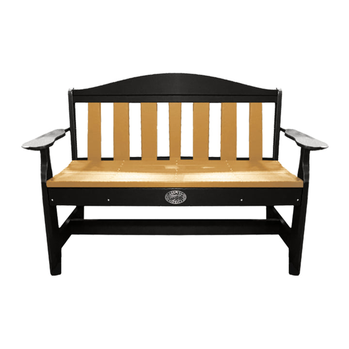 Buck Stove Arch Back Bench