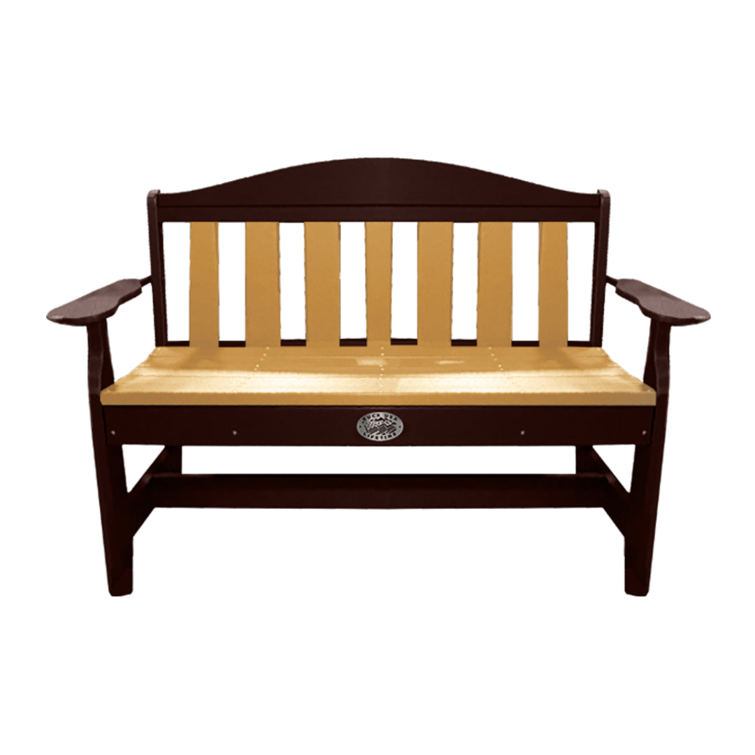 Buck Stove Arch Back Bench