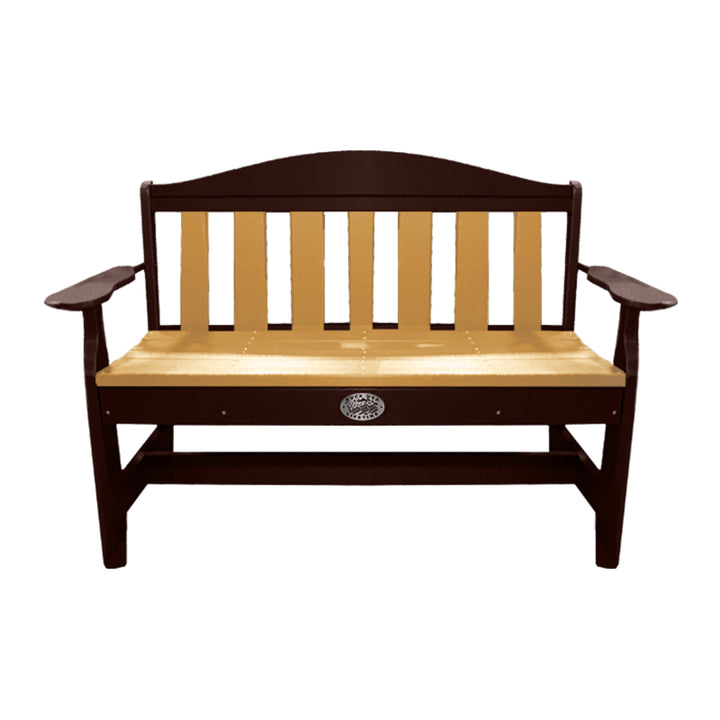 Buck Stove Arch Back Bench