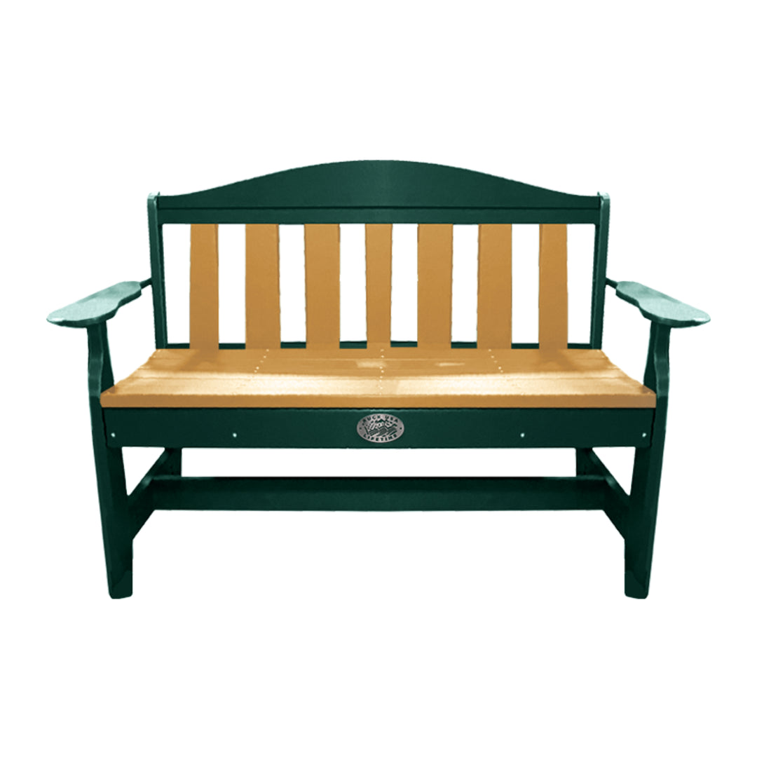 Buck Stove Arch Back Bench